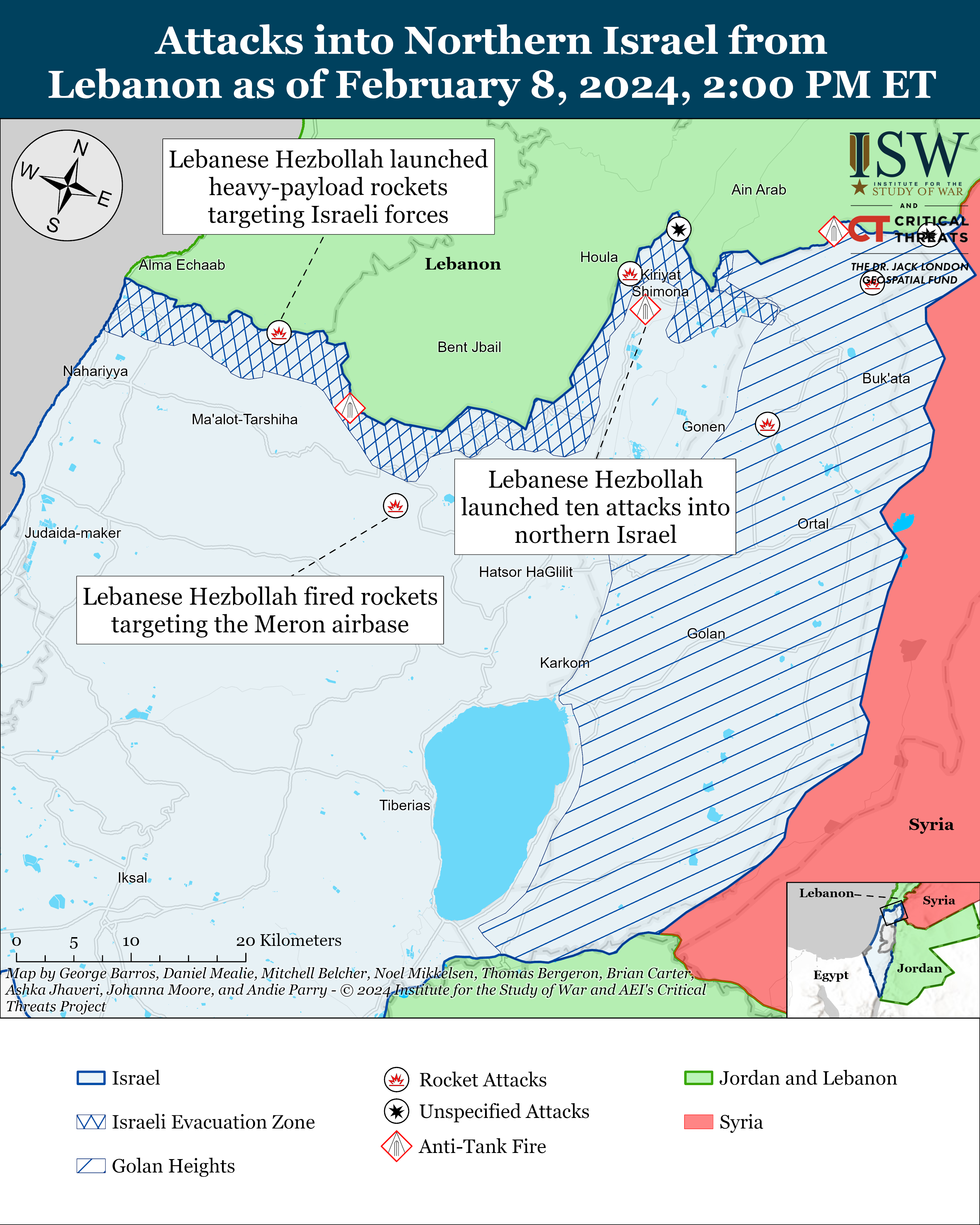 Iran Update February 8 2024 Institute For The Study Of War   Northern Israel Battlemap February 8%2C2024 